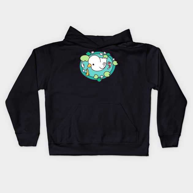 Duck Pond Kids Hoodie by VinylPatch